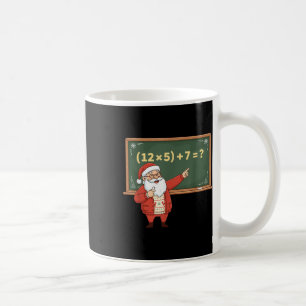 Rolig 67 Sex Sju Matematiklärare Jul Meme Ekvation Kaffemugg