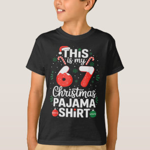 Rolig 67 Sex Sju Meme Brainrot pinsamt jul T Shirt