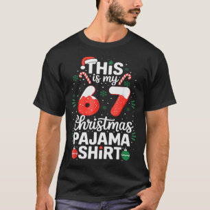 Rolig 67 Sex Sju Meme Brainrot pinsamt jul T Shirt