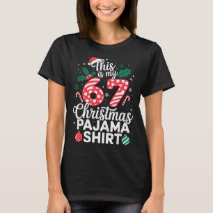 Rolig 67 Sex Sju Meme Brainrot pinsamt jul T Shirt