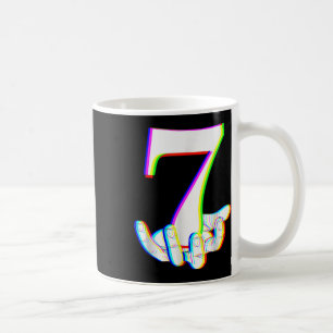 Rolig 67 Sex Sju Meme Par Matchande Halloween Kaffemugg