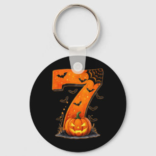 Rolig 67 Sex Sju Meme Par Matchande Halloween Nyckelring