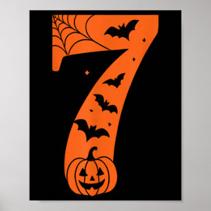 Rolig 67 Sex Sju Par Matchande Halloween Kostym Poster
