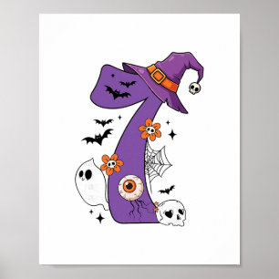 Rolig 67 Sex Sju Par Matchande Halloween Kostym Poster