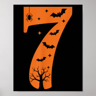 Rolig 67 Sex Sju Par Matchande Halloween Kostym Poster
