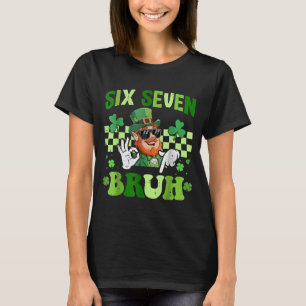 Rolig 67 St Patricks Day Dabbing Leprechaun Six Se T Shirt