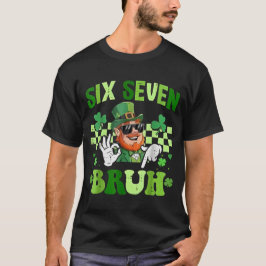 Rolig 67 St Patricks Day Dabbing Leprechaun Six Se T Shirt