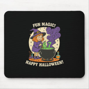 Rolig 6 7 Halloween-kostym Häxa Söt Retro Kul M Musmatta