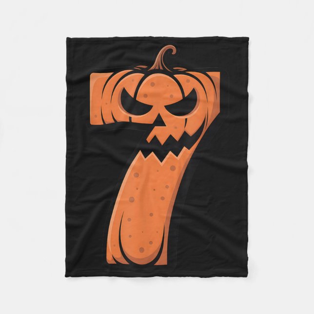 Rolig 6 7 Halloween-kostym Meme 67 Halloween  Fleecefilt (Framsidan)
