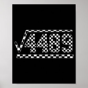 Rolig 6 7 Kvadratroten Ur 4489 Slang Matematiklära Poster