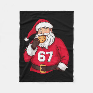 Rolig 6 7 Meme Brainrot Tomte För Pojkar Barn  Fleecefilt
