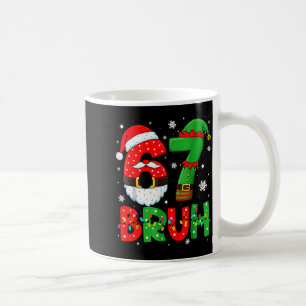 Rolig 6 7 Sex Sju Bruh Meme Jul Tomte Elf Kaffemugg