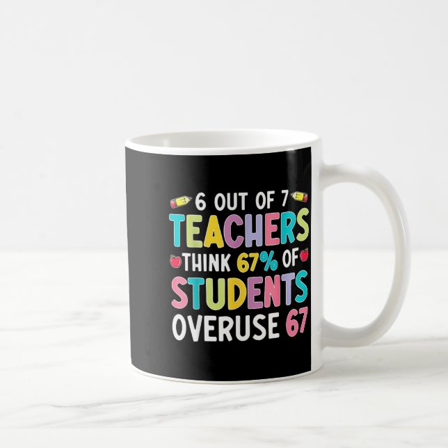 Rolig 6 Av 7 Lärare Tror 67% Av Studenter Ove Kaffemugg (Höger)