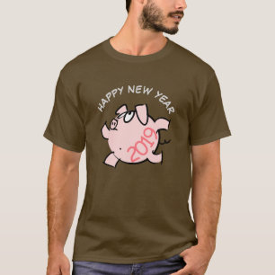 Rolig 6 man T för år 2019 för Shirt