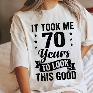 Rolig 70-årspresent - Åldrad till perfektion T Shirt
