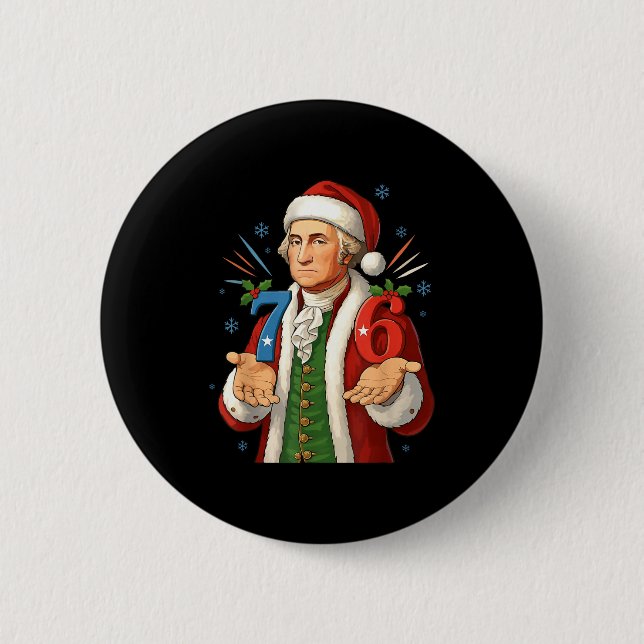 Rolig 7-6 6-7 George Washington Santa 67 Meme Chri Knapp (Framsida)