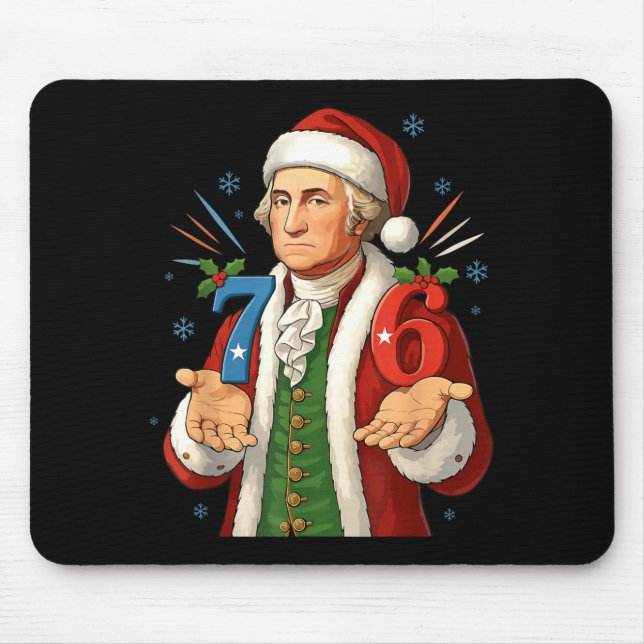 Rolig 7-6 6-7 George Washington Tomte 67 Meme Jul Musmatta (Framsidan)