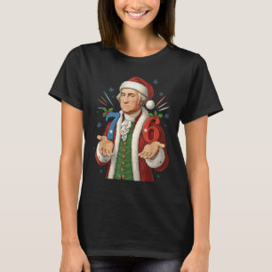 Rolig 7-6 6-7 George Washington Tomte 67 Meme Jul T Shirt