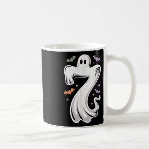 Rolig 7-spöken meme Halloween-kostym Matchande Des Kaffemugg