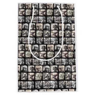 Rolig 9 Fotocollage Bilder Inpackningspapper