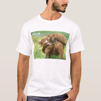 Rolig Aberdeen Angus koT-tröja T-shirt