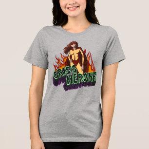 Rolig ADHD-kris Hjältinna Kaos Energi Retroserie T Shirt