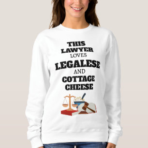 Rolig Advokat Älskar Juridiskt Språk Och Kvarg T Shirt