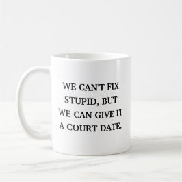 Rolig advokat Sarcastic Kaffemugg