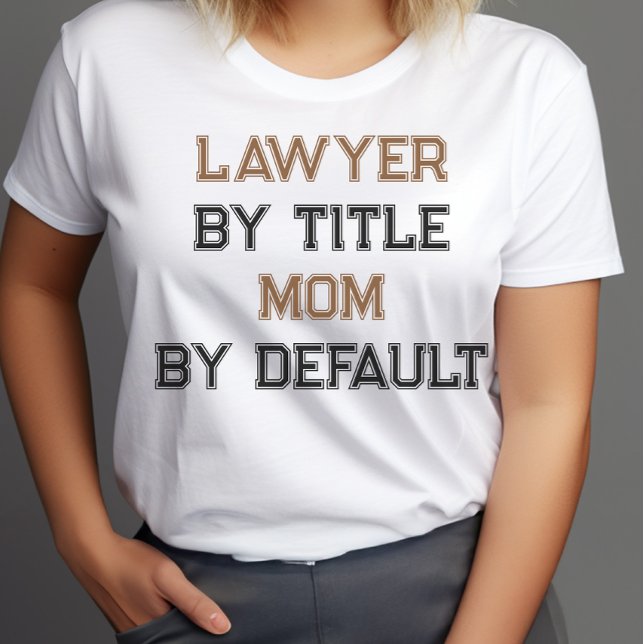 Rolig advokatmamma, mors dag t shirt (Skapare uppladdad)