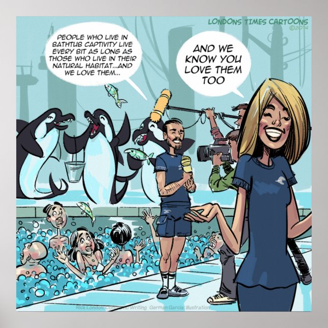 Rolig affisch av Rick London med Orca Hämnd (Framsidan)