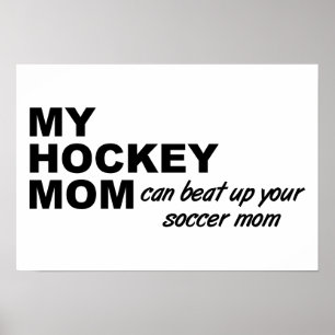 Rolig Affisch För Hockeymamma