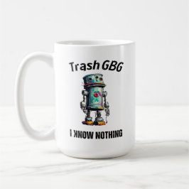 Rolig AI - Nördhumor Bärbar dator Kaffemugg