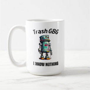 Rolig AI - Nördhumor Bärbar dator Kaffemugg