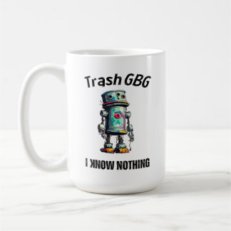 Rolig AI - Nördhumor Bärbar dator Kaffemugg