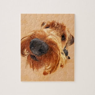 Rolig AiredaleTerrier Pussel