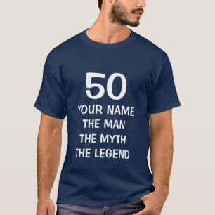 Rolig åldersspecifik födelsedags-t-shirt för män tee shirt