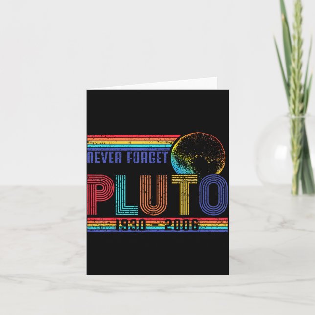 Rolig Aldrig Glömma Minnesrymd Vetenskap Astronomi Kort (Framsida)