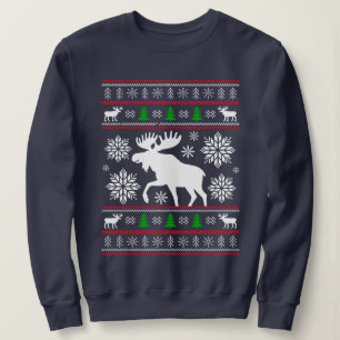 ROlig ÄLG FUL JULTRÖJA JULEN T Shirt