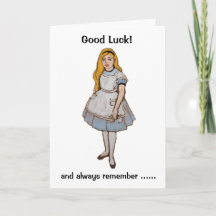 Rolig Alice Lucky Rabbit Lycka Till
