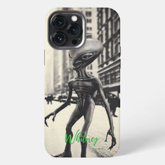 Rolig Alien Invasion Retro ufo Sci Fi filmnamn