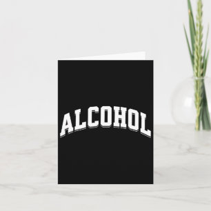 Rolig alkohol Dryck Preppy estetik Öl Vin Kort
