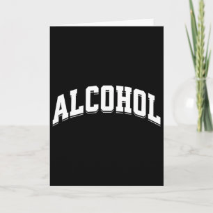 Rolig alkohol Dryck Preppy estetik Öl Vin Kort
