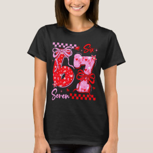 Rolig Alla hjärtans dag 67 Meme 6 7 Alla hjärtans T Shirt