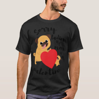 Rolig Alla Hjärtans Dag ledsen damer min mamma är T Shirt