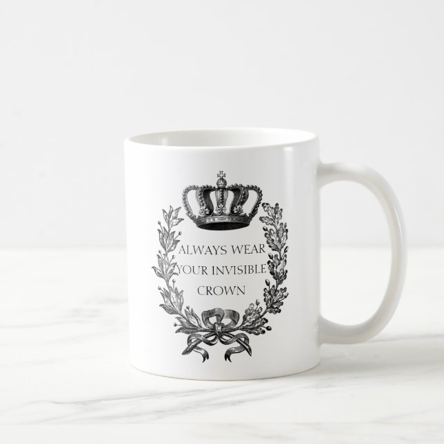 Rolig alltid bära ditt osynliga kaffemugg (Höger)