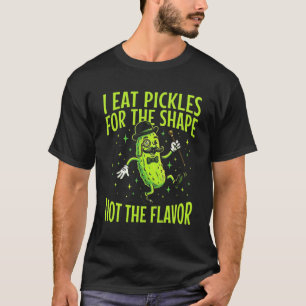 Rolig älskare av inlagda gurkor Jag äter inlagda g T Shirt