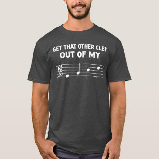 Rolig Alto-Klef Ut Ur Min Syn För Orkester Viola T Shirt