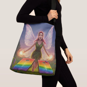 Rolig Älva Bröllopsdusch Tote Cross-Body Väska A