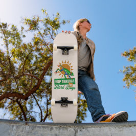 Rolig Amazonas Trädgrodas Grodcore Positiv Citat Mini Skateboard Bräda 18,5 Cm