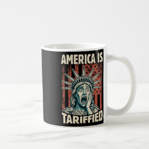 Rolig Amerika Är Så Tarififerat Trump Tariffer Mem Kaffemugg